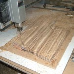 Cutting body shape using overhead auto-router