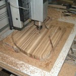 Cutting body shape using overhead auto-router