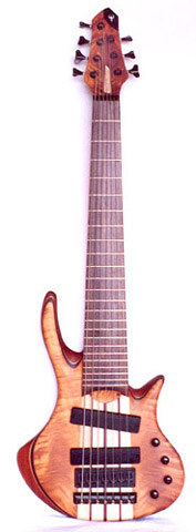 AESTHETICAL 7 (Semi-hollow 7 String Bass)